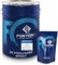 Fonteino Peinture époxy pour piscine béton bassin - protection étanche - Noir 5KG