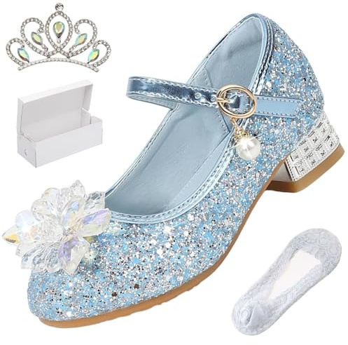 Vorkhuaeri Zapato con luz LED para Niños y Niñas, Zapatos de Malla Luminosos, Deportivos Informales Brillantes Moda, Zapatillas atléticas Intermitentes Xmas (24,Blue)