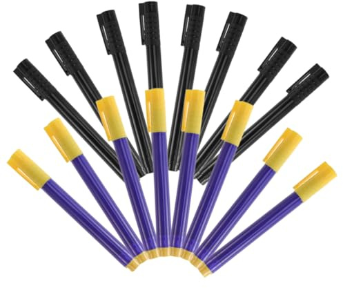 Angoily 16pcs Water-based Banknote Detector Pen Detection Pen Money Checker for Retail Hospitality