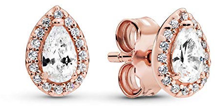 PANDORA ROSE Ohrringe glänzende Tränen 286252CZ