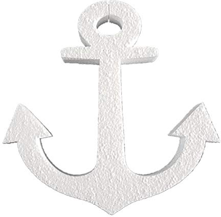 DecoPorex Figura Ancla 20Cm sin Pintar