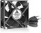 GDSTIME Ventilateur 230 V 80 mm 80 x 25 mm 220 V Dual roulement à billes AC 240 V 80 mm Ventilateur axial 2800 tr/min 80 mm Ventilateur de boîtier 80 mm Ventilateur de refroidissement sans balais