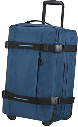 American Tourister Urban Track 2 Wheel Travel Bag 55cm 55L Blue (Combat Navy)