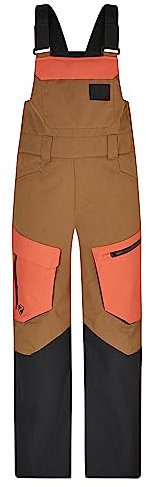 Ziener Jungen AKANDO-BIB Ski-Hose Schnee-Hose | wasserdicht warm Träger, wood tex, 176