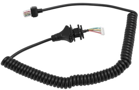 Yanmis Câble de Remplacement pour Microphone de Haut-parleur, Compatible avec HM-152 HM-154, pour IC-3600 IC-F111 IC-F211 IC-F521 IC-F5028 IC-F6028H IC-2200H, IC-2300H IC-V8000
