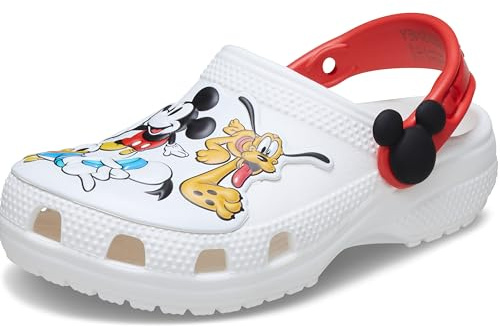 Crocs Mickey And Friends Classic Clog T, Zoccoli Unisex - Bambini e Ragazzi, Multicolore, 23/24 EU