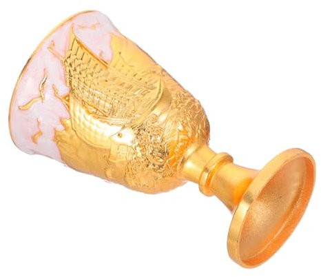 Amosfun Verres à Vin De Style Rétro Ornements De Tasse Uniques Pour Maison Verre Multifonction Décoratif Pour Et Dégustations