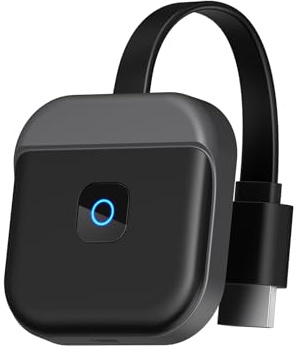 OBEST Wireless Miracast HDMI Dongle 5G/2.4GHz,Adattatore di Trasmissione HDMI Wireless,Plug & Play,Compatibile con Telefono/Tablet/PC a HDTV/Proiettore,Airplay/Miracast/DLNA