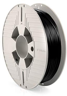 Verbatim Tefabloc TPE Filament - 1, 75 mm - 0,5 kg - Hochleistungs-Polyesterelastomer - Schwarz