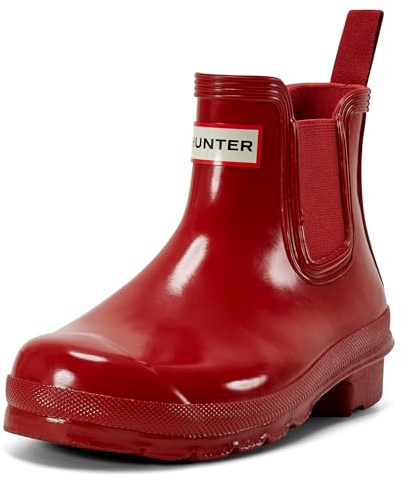 Hunter Womens Original Chelsea Gloss Boot Military