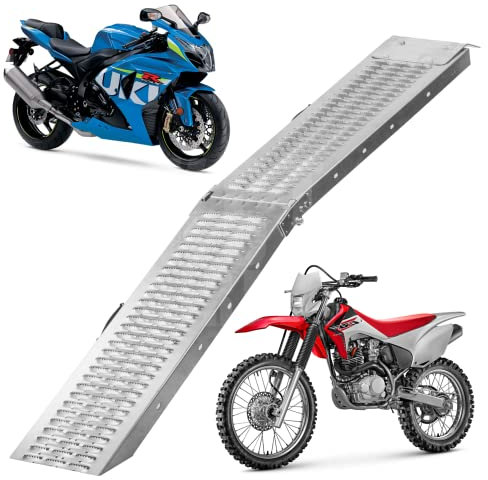 KCT Vehicle Loading Ramp Heavy Duty 200kg Capacity Folding Motorcycle Bike Access