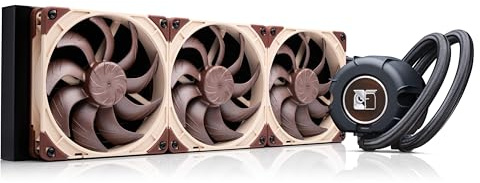 Noctua NL-LC1-42, Sistema De Refrigeración Líquida Todo En Uno (AIO) De 420mm para CPU AMD AM5 e Intel LGA1851/LGA1700 (Negro, Marrón, Beige)