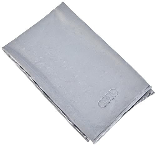 Audi 80A096325 Reinigungstuch für Touchdisplays, Silber, 30x30cm