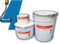 AquaForte Impermax flüssige Teichfolie Blau (Ral5015) 2,5kg -25 kg, Inhalt:5.0 kg