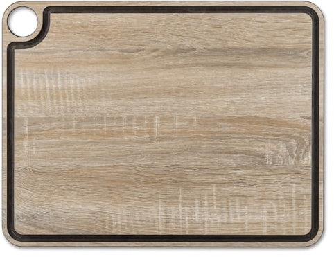 Arcos Planche à Découper 17x en Résine et Fibre de Cellulose 427x327 mm. 1245 g. Planche à Hacher. Série Planches. Couleur Marron