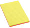 D.RECT 110520 Haftnotizen 98x150mm 100 Blatt, 5Farben: 20 Blatt pro Farbe) Neon in unterschiedlichen Farben Mehrfarbig Liniert