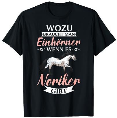 Reiten Kleidung Reitbekleidung Dressurreiten Noriker Pferd T-Shirt