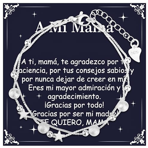 Rebundex Regalos para Madres Pulsera Regalo Dia de la Madre Día de la Mama