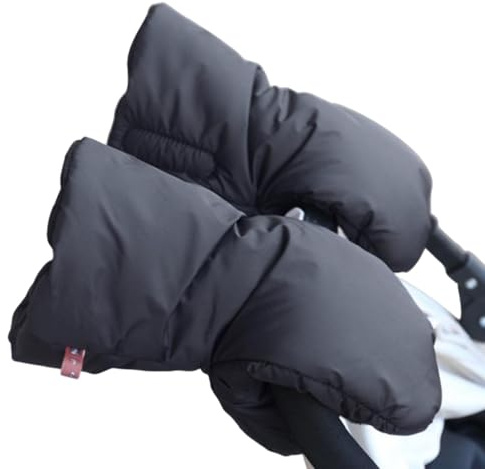 lyanny Stroller Gloves Hand Muff,Extra Thick Fleece Cozy Stroller Handlebar Muffs | Carriage Handmuffs Stroller Accessories, Multifunctional Golf Cart Mittens for Shopping Cart