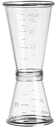 Hxyxbnhno Jigger Singolo Doppio Shot Cocktail Vino Breve Bevanda Misura Tazza S/L Party 1pz