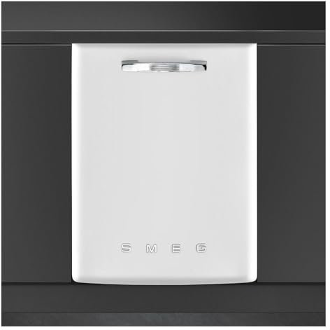 SMEG Lave vaisselle encastrable 60 cm Année 50 blanc STFABWH3