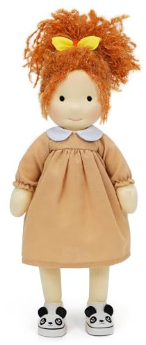 BlissfulPixie Waldorf Handmade Rag Doll - Personalized Collectors Plush for Kids Birthday Present with Beautiful Present Box-Ada 12