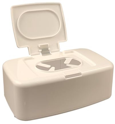 osiuujkw Feuchttücherbox, tragbar und einfach für unterwegs, ABS Tücherspender, Tücherspenderbox, Feuchttücherboxen