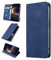 KANVOOS Wallet Case for Oppo A78 5G with Card Holder, PU Leather Cover Magnetic Shockproof TPU Bumper Flip Folio Case for Oppo A78 5G (Blue)