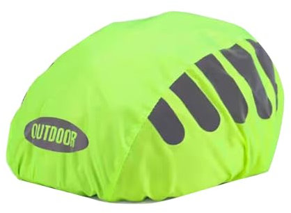 Fahrradhelm Regenschutz, Helmüberzug, Fahrradhelm Regenüberzug, Fahrradhelm ÜBerzug, Wasserdichter Helmbezug, Regenkappe für Helme, Helmregenüberzug, Raincover, Mit Reflektierend, Für Fahrradhelm