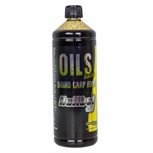 Halibut Oil Pro Elite Baits | Oil Carp Food | Aceite de Halibut para Cebo de Pesca de Peces Grandes |