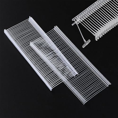 Srvauyea 5000 Stück Etikettierpistole Heftfäden, 50mm Paddelfäden für Fadenpistole, Heftfäden für Etikettierpistole, Fadenpistole Anhänger Schilder Etikettierung für Etiketten, Anhänger und Schilder