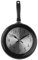 Timelike Wanduhr, 25,4 cm, Metall, Bratpfanne, Küche, Heimdekoration, Einzigartige Uhr Mit Schraubendreher (Schwarz)