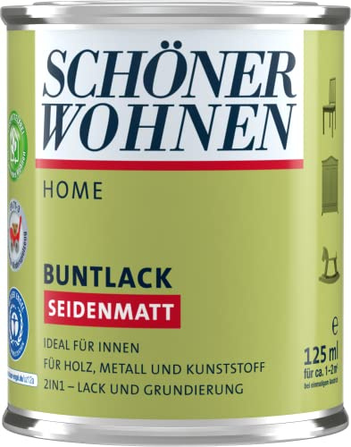 Schöner Wohnen Home Buntlack Bordeauxviolett 125 ml RAL 4004 Seidenmatt