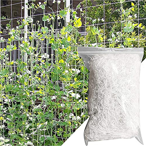 Namvo Gallernät, växtstöd, hydroponiskt odlingstält, 3 m x 10 m, kraftigt polyesternät, trädgårdsnät, klätternät, mjukt nät för odling av blommor, trädgård,