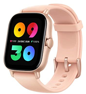Amazfit GTS 2, 43 mm, Smartwatch Orologio Intelligente, Alexa Integrato, AMOLED, Chiamata Bluetooth, Assistenti Vocali, Riproduzione di Musica, 90 Modalità Sportive, 5 ATM Impermeabile, GPS, SpO2