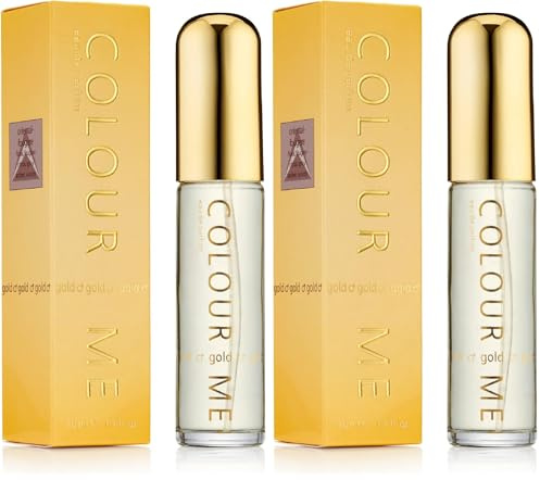 Colour Me Gold Homme - Duft für Männer - 50 ml Eau de Toilette von Milton-Lloyd (Packung mit 2)