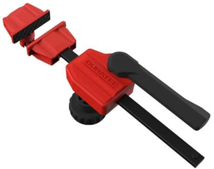 MASUNN Mesa de carpintería con abrazadera fija horizontal, 70 kg, fuerza de 20 mm, agujero de escritorio, herramienta de bricolaje de seguridad rápida