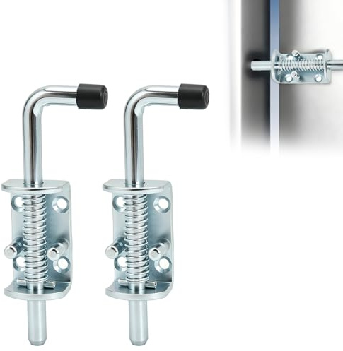 2 Pièces Verrou à Ressort pour Remorque, 171mm/6.73in Verrouillage Ressort