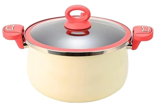 Pentola a pressione per zuppa a pressione, con doppia maniglia con blocco dei nutrienti, pentola da 6 litri per carne, verdure, sperib, perfetta per casalinghe, cuochi, professionisti, appassionati di