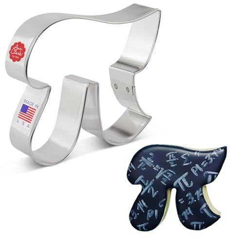 Ann Clark Pi Symbol Cookie Cutter 3-3/4 Made in USA