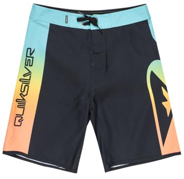 Quiksilver Garçon Everyday Holmes YTH 17 Maillot De Bain, Black Holmes, 10 Ans EU