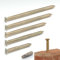 Concrete Frame Fixing Screws - Frame Screws Heavy Duty 7.5mm x 120mm - 100 Pack with T30 Torx Driver Bit