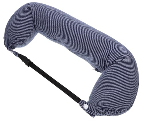 GALPADA Coussin de Nuque de U Particules de Polystyrène et Fibre de Polyester, Oreiller Cervical Confortable et Polyvalent pour Voyager en Avion et Voiture