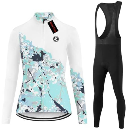 UGLY FROG Ensembles de vélo Costumes Vêtements Manches Longues Femmes Trikotage Pantalon de vélo avec Oreiller 20D Gel 77DE