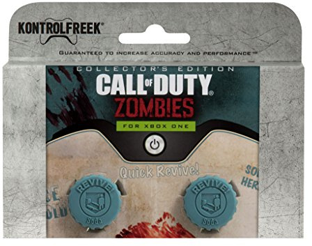 KontrolFreek Call of Duty Revive! für Xbox One Controller | Performance Thumbsticks | 2 x Mittel Konkav | Türkis