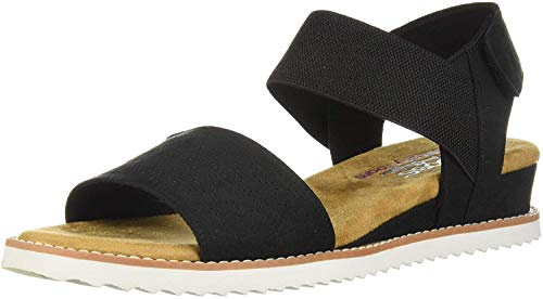 Skechers Desert Kiss 31440, Sandalia con Pulsera Mujer