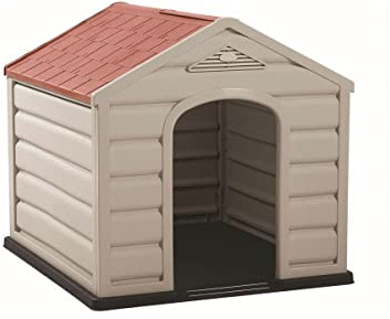 PUPPY hundkoja inomhus/utomhus hundnisch 68 X 61 x 58 cm polypropylen termisk komfort snabb montering