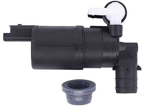 HouYeen Twin Outlet Windscreen Washer Pump for C-itroen Berlingo C2 C3 C4 C5 C8 Dispatch Xsara Saxo P-eugeot 1007 106 207 307