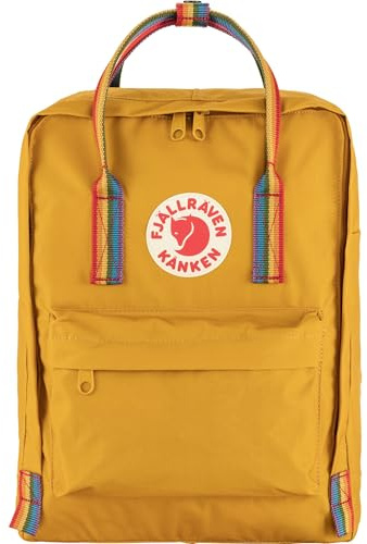 Fjällräven Kånken Rainbow Ochre - Rainbow Pattern