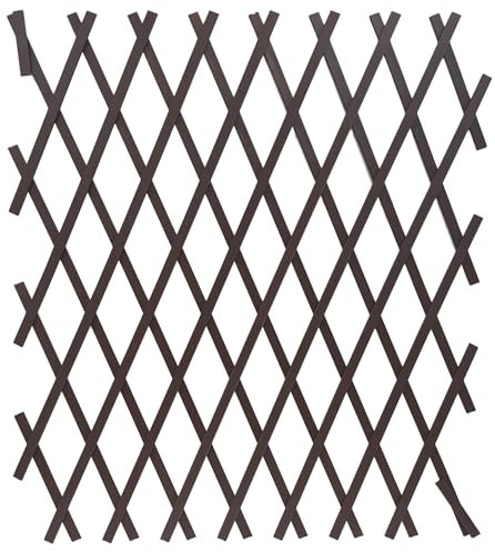 NG NICCOLAI - TRALICCIO ESTENSIBILE IN PLASTICA VARI COLORI E MISURE (0,52X2 MT, MARRONE)